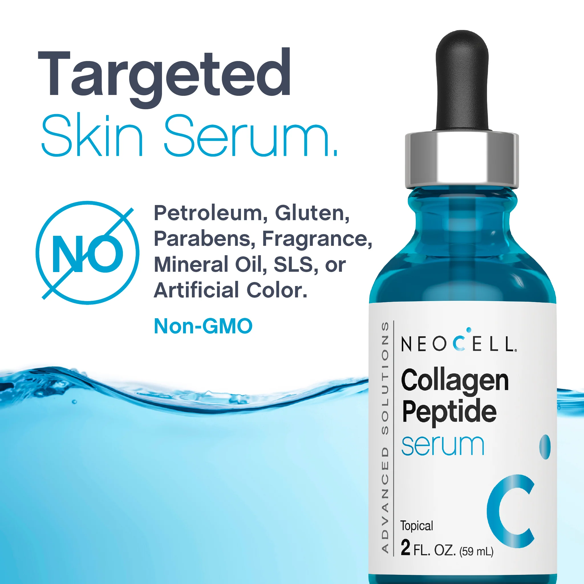 Collagen Peptide Serum, 2 fl oz (59 mL) Dropper Bottle - Image 4
