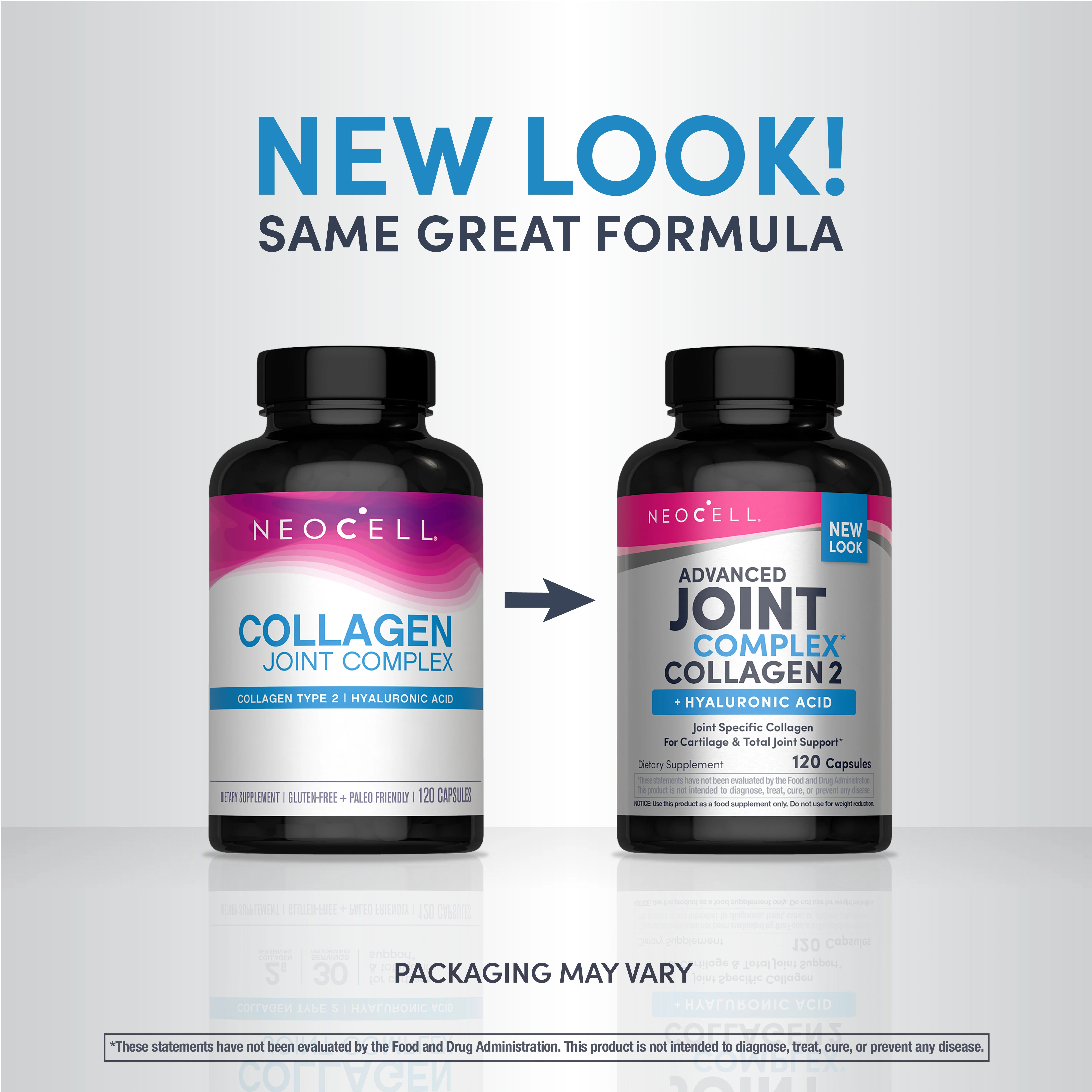 Joint Complex Collagen Type 2 + Hyaluronic Acid, 120 Capsules - Image 3
