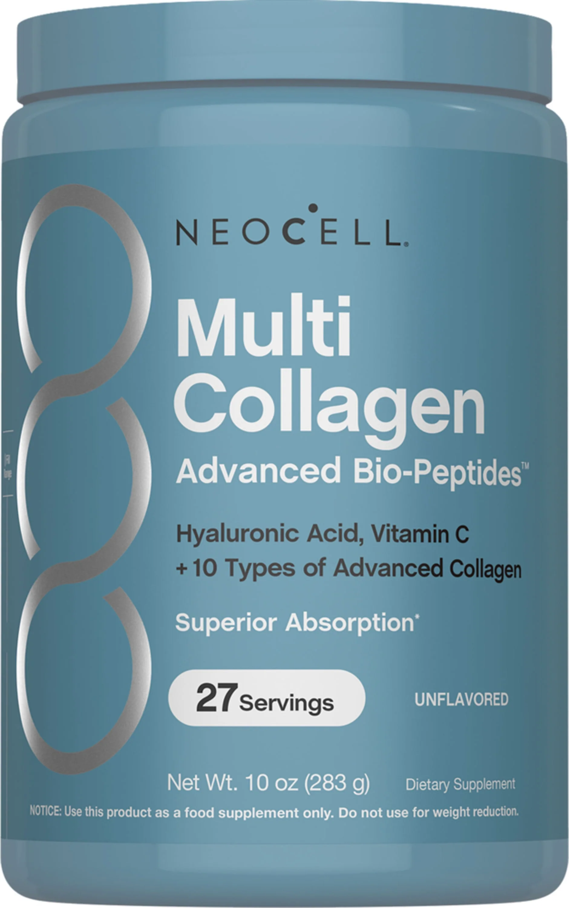 Multi Collagen Advanced Bio-Peptides, 10 oz (283 g) Powder