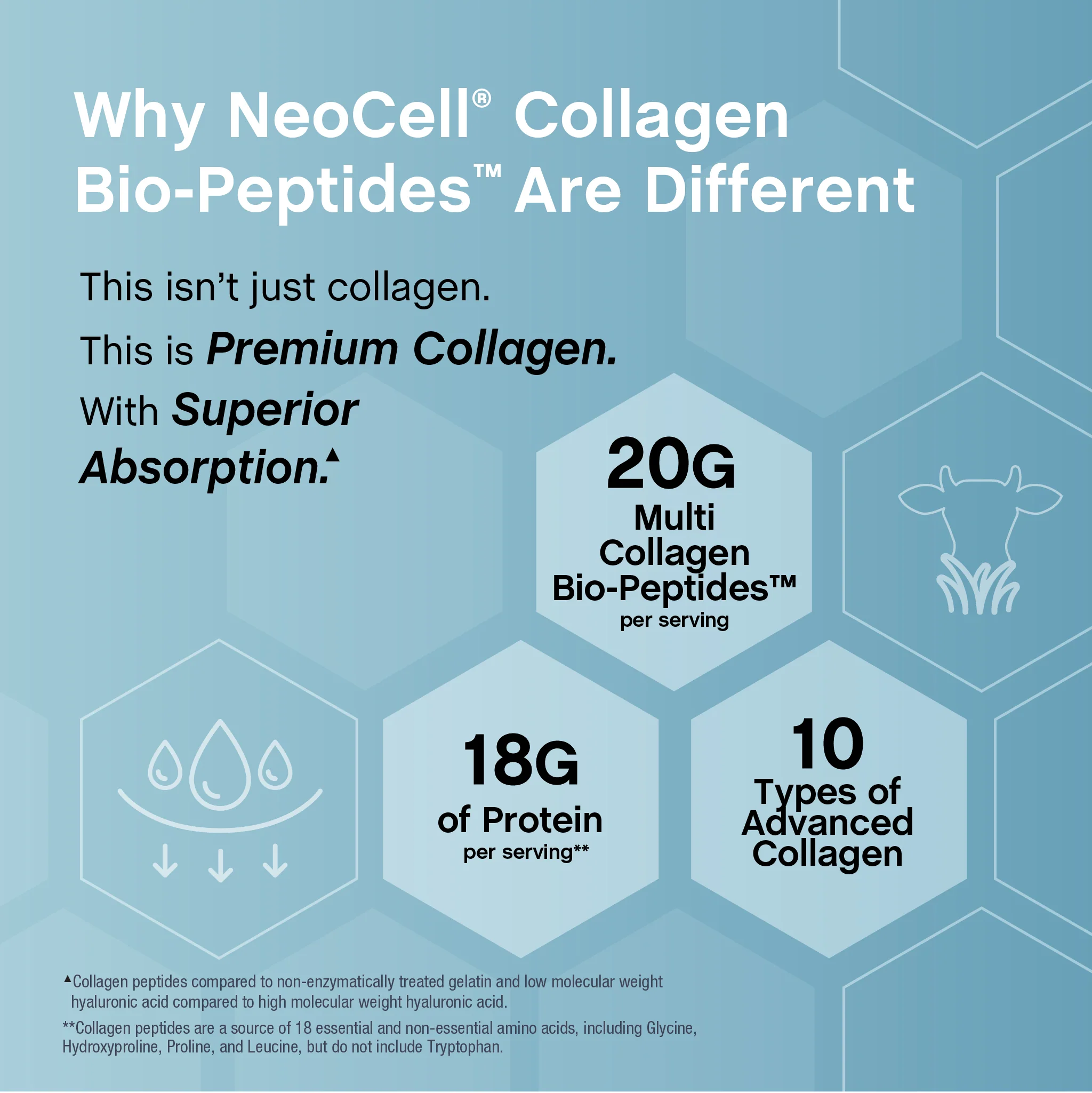 Multi Collagen Advanced Bio-Peptides, 22 oz (623 g) Powder - Image 9