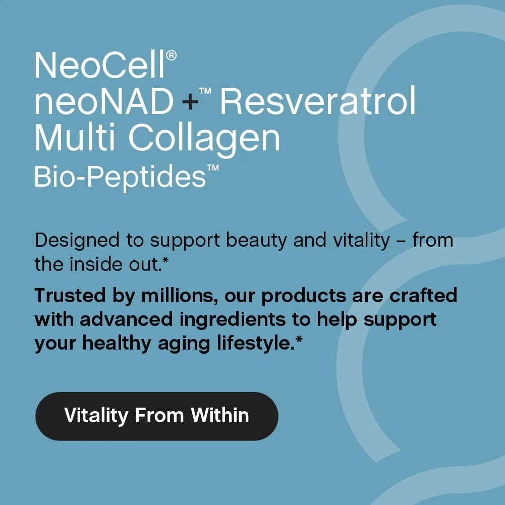 NAD + Resveratrol, Multi Collagen Bio-Peptides, 1000 mg, 60 Rapid Release Capsules - Image 4