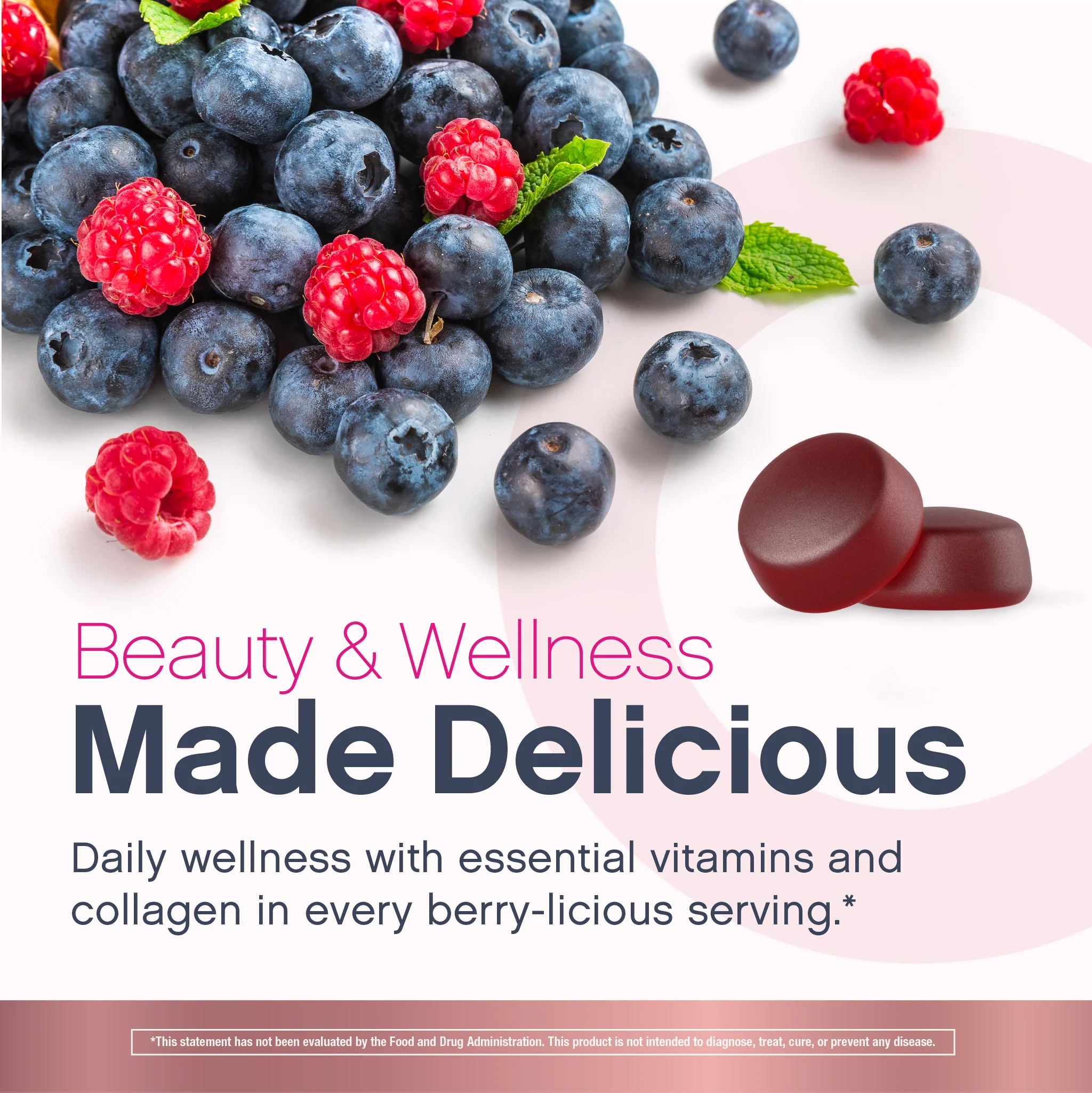 Women's Multi Gummies Advanced Berry-licious Beauty Flavor, 120 Tasty Gummies - Image 7